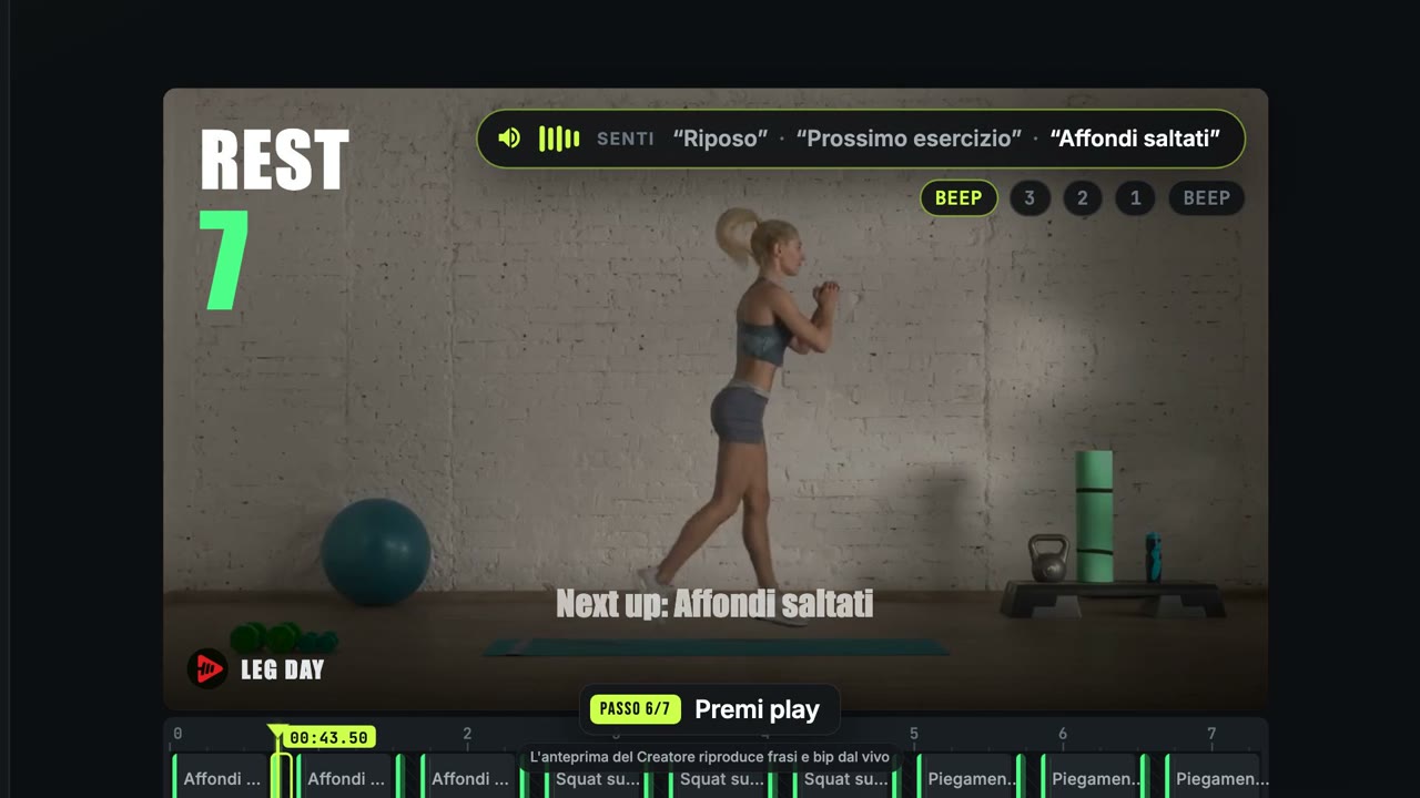 Come aggiungere la voce ai tuoi video di allenamento, con la tua voce — Fit Cut Pro tutorial